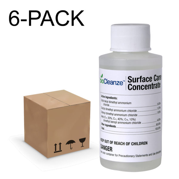 BioCleanze Multi-Surface Disinfecting Concentrate, 3 oz, (6-pk)